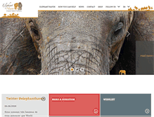 Tablet Screenshot of elephanthaven.com